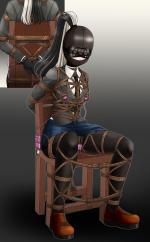 Sensory deprivation!! : rhentaibondage