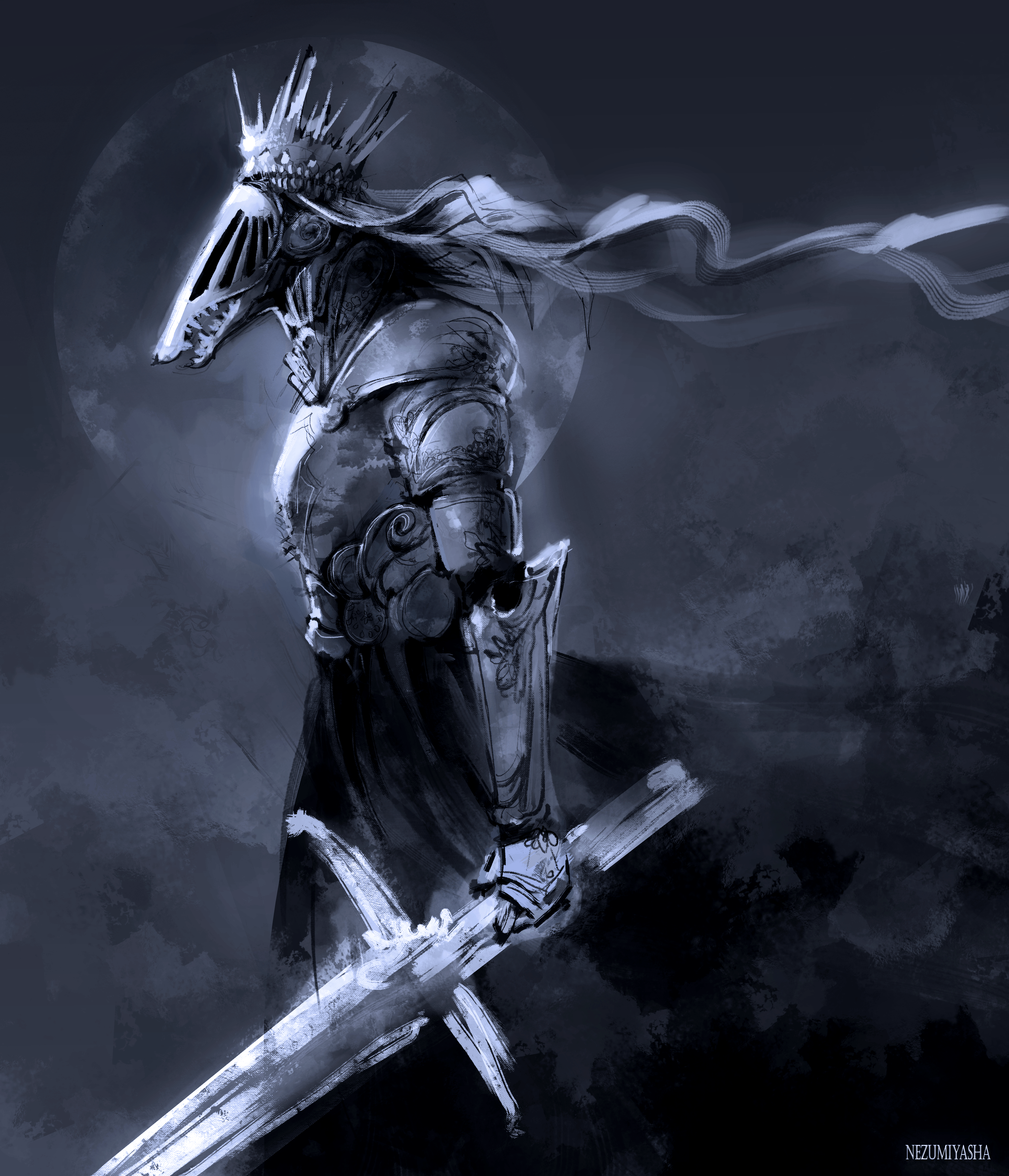 Chess Knight Concept Conceptart