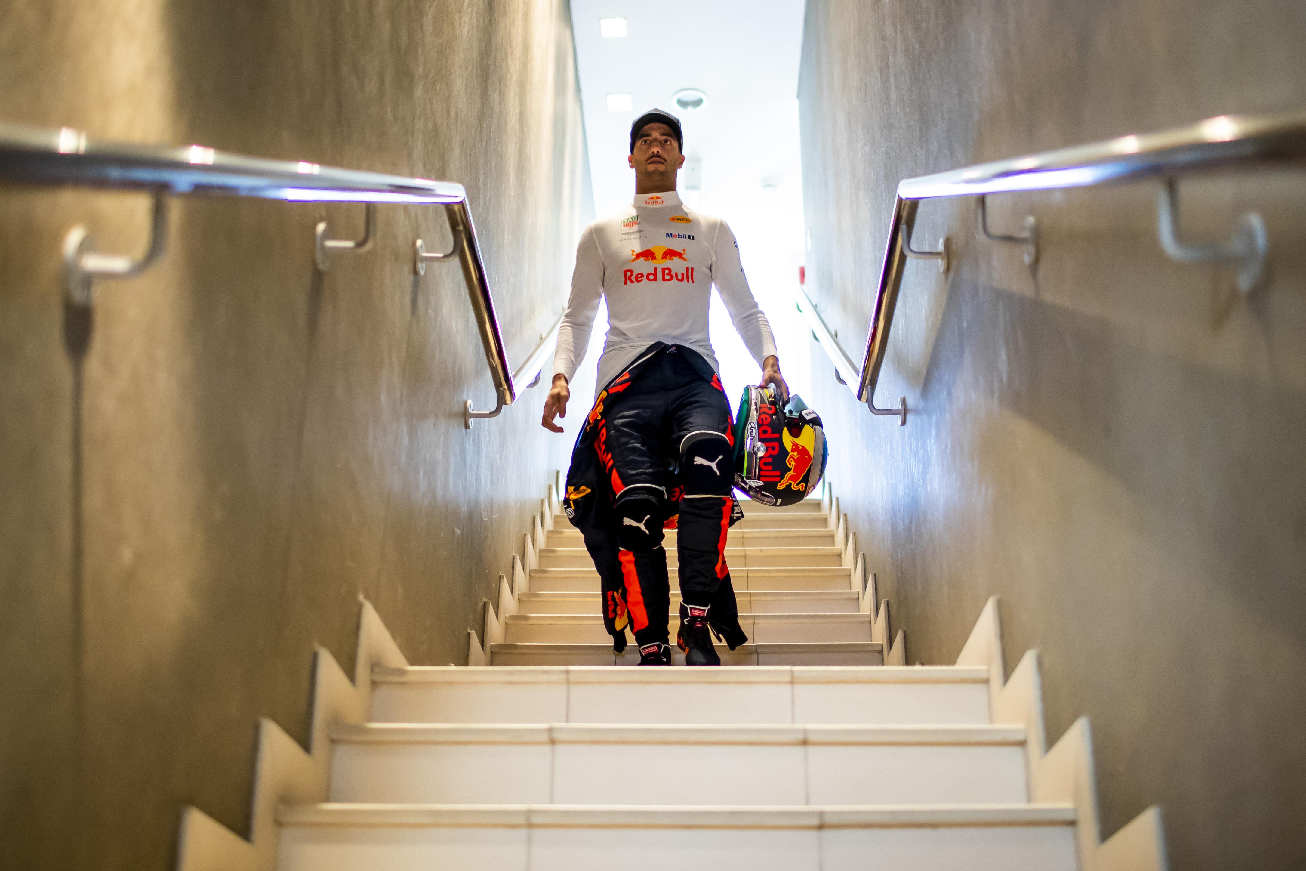Daniel Ricciardo Before His Final Race With Red Bull Racing