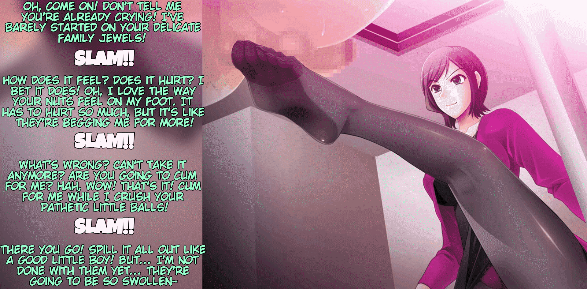 🔞Im not done with them yet (Ballbusting)***Au[...] | Femdom Hentai |  Truyen-Hentai.com