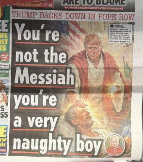 UK newspaper nails the Headline