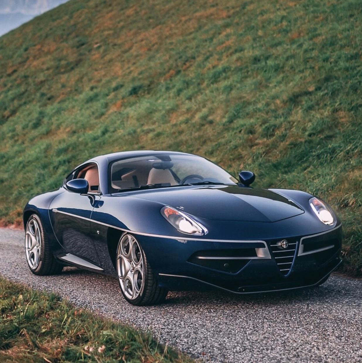 The beautiful and very rare Alfa Romeo Disco Volante by Touring