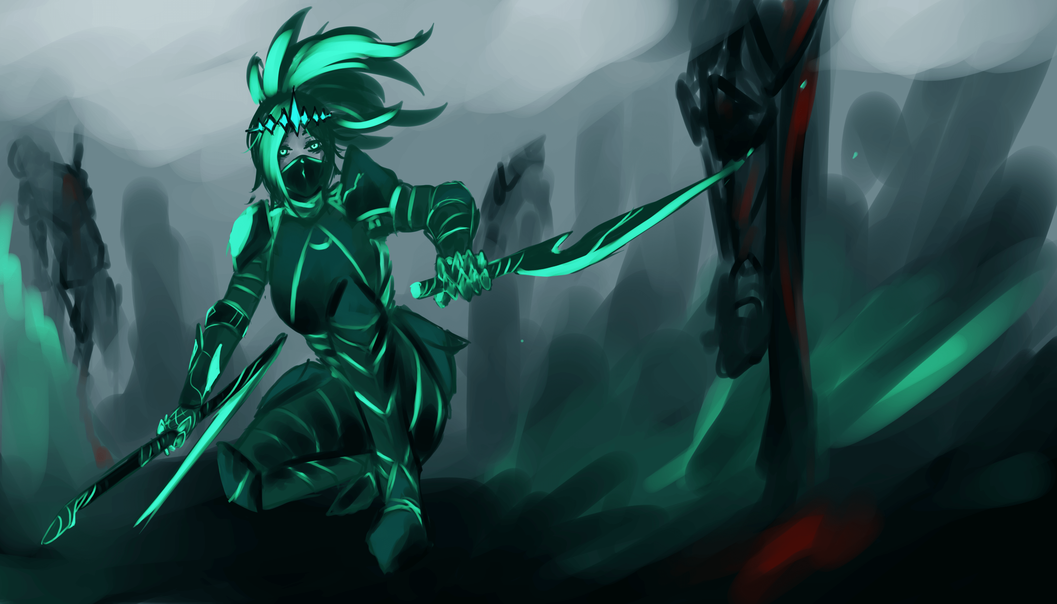 Akali is under Viego's control. : r/akalimains