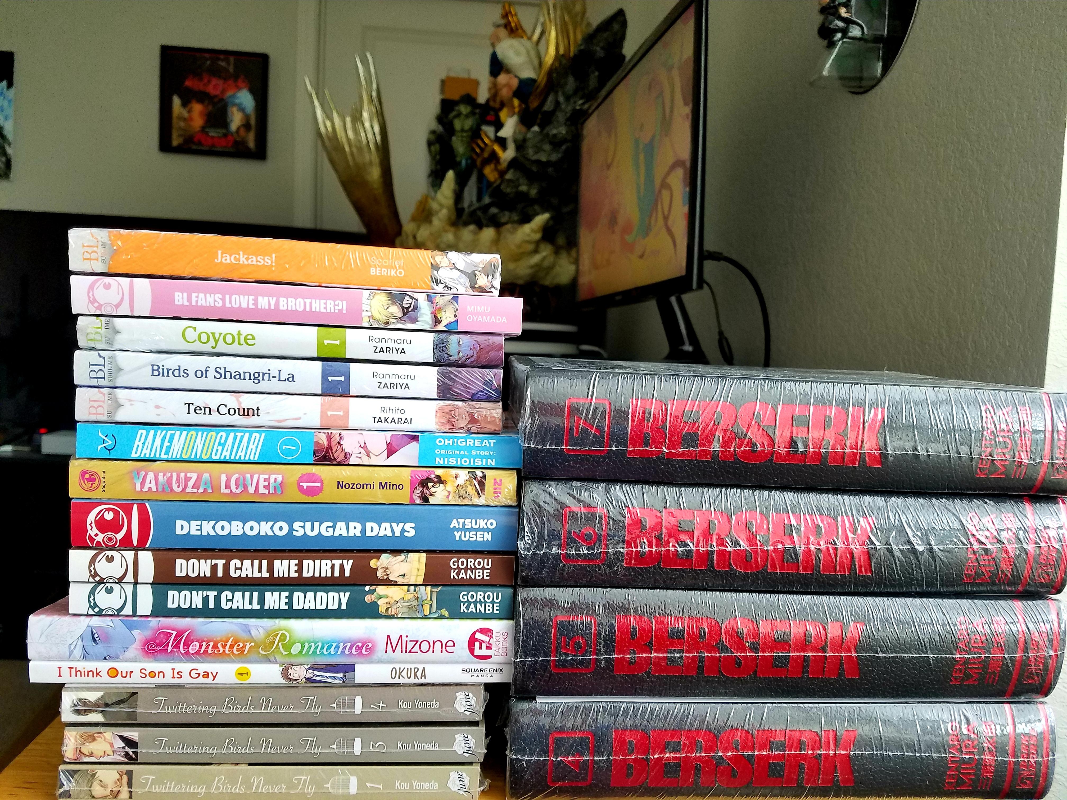 Manga Haul! Have more coming in later this week : r/manga