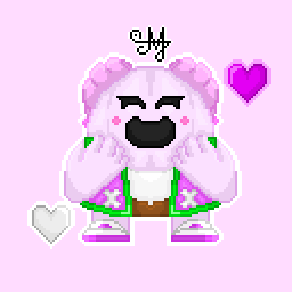 Pixel Art Brawl Stars Spike Sakura