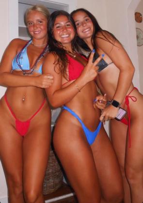 Cute trio