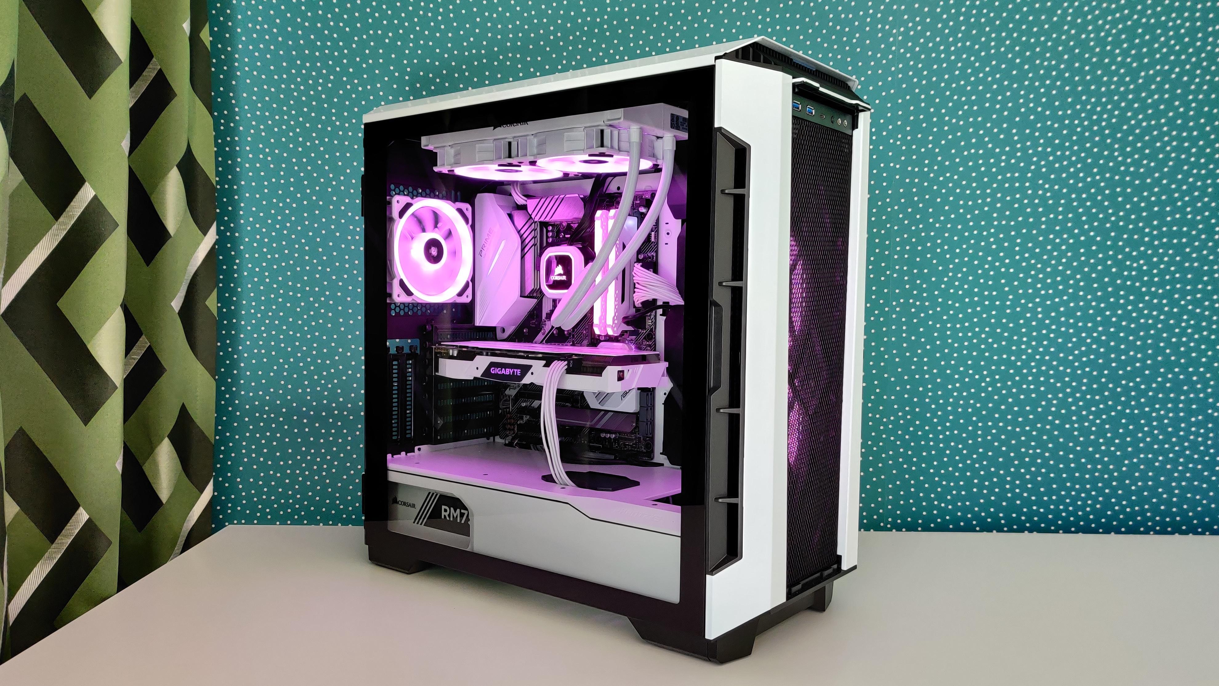 Black And White And RGB Ofc Themed Gaming PC For My Sister R Gamingpc 