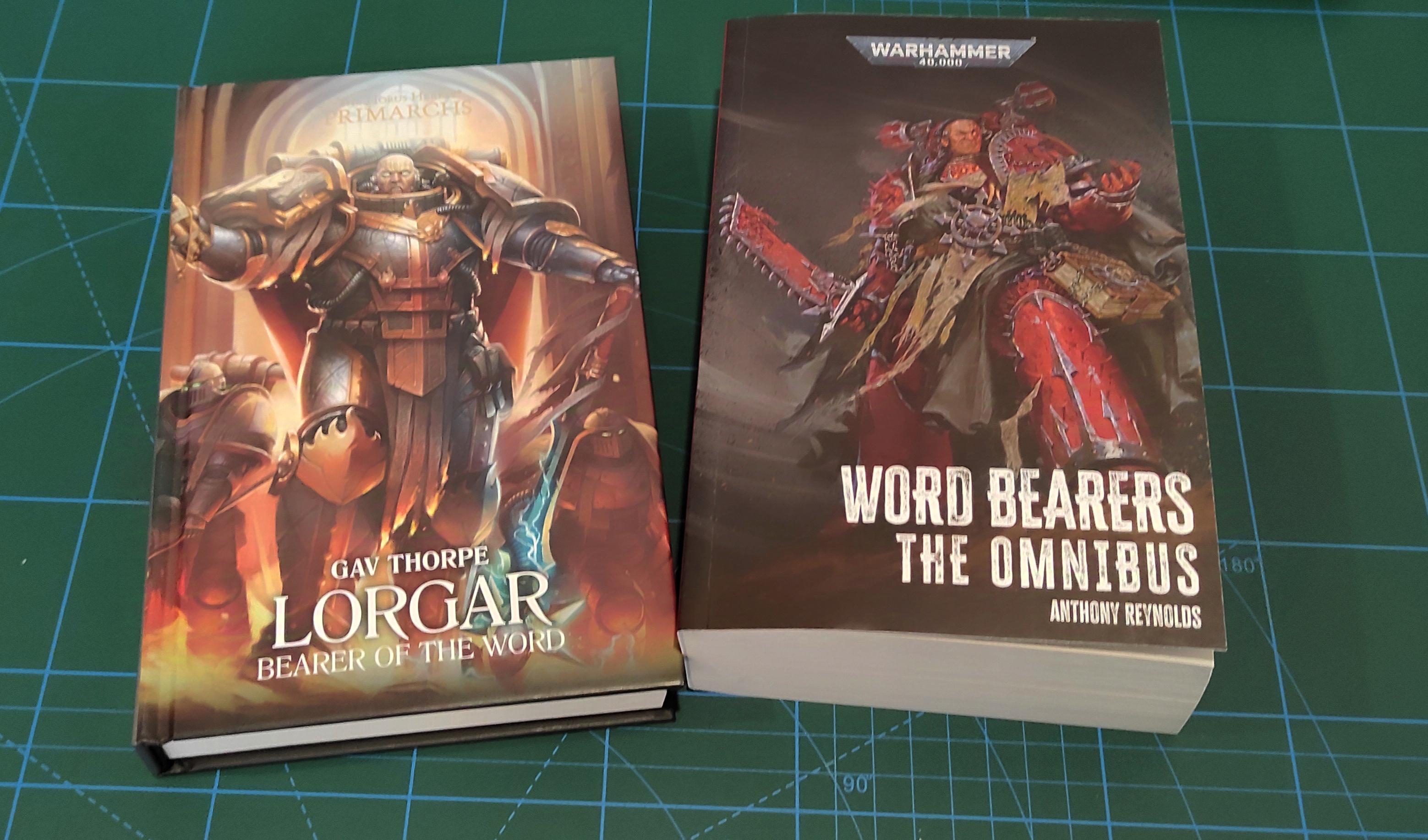 Finished the Primarchs novel just in time for the Omnibus Arrival. Praise  the Word of Lorgar! : rWordBearers