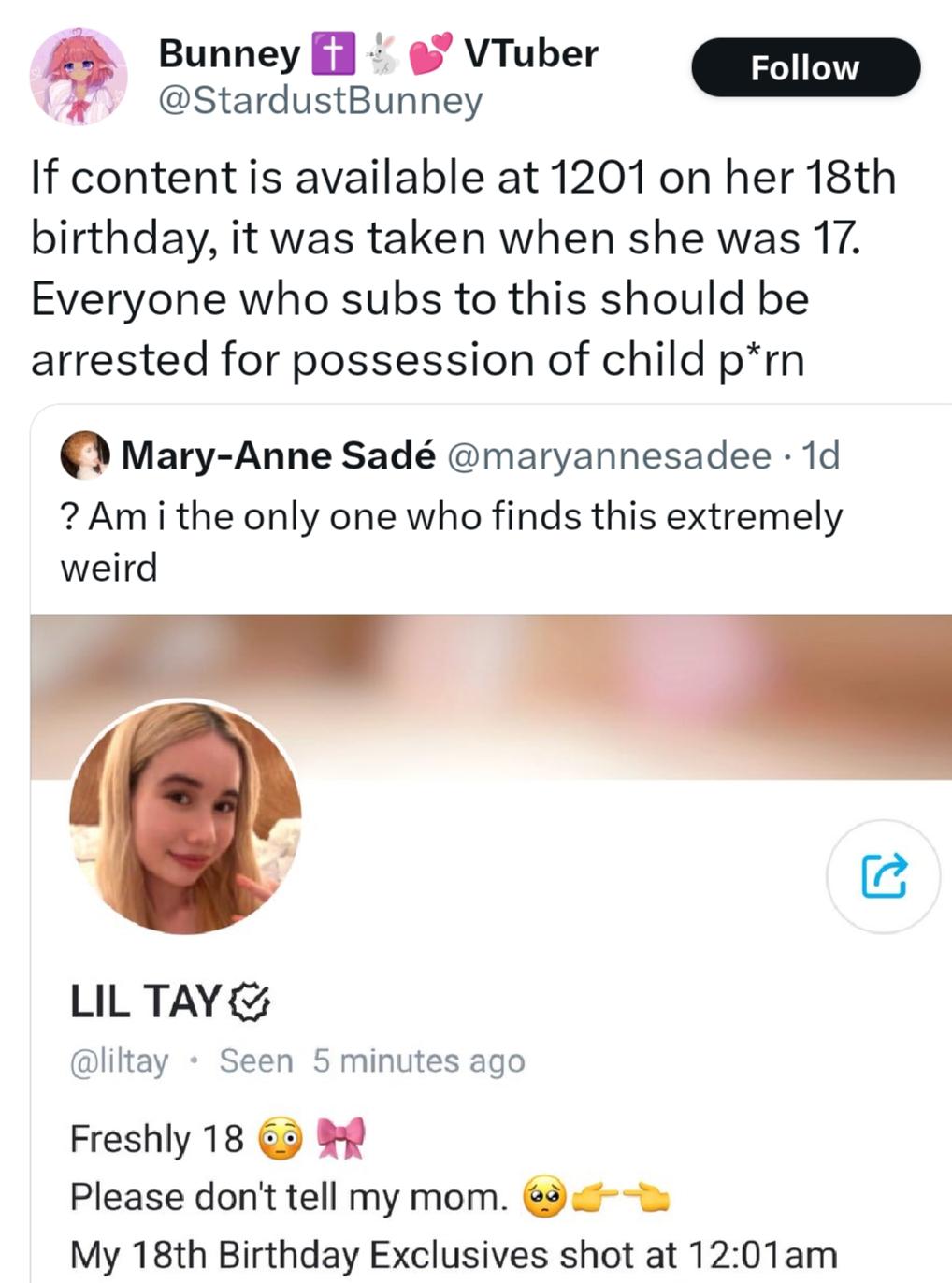 Lil Tay 12:01 : rabanpreach
