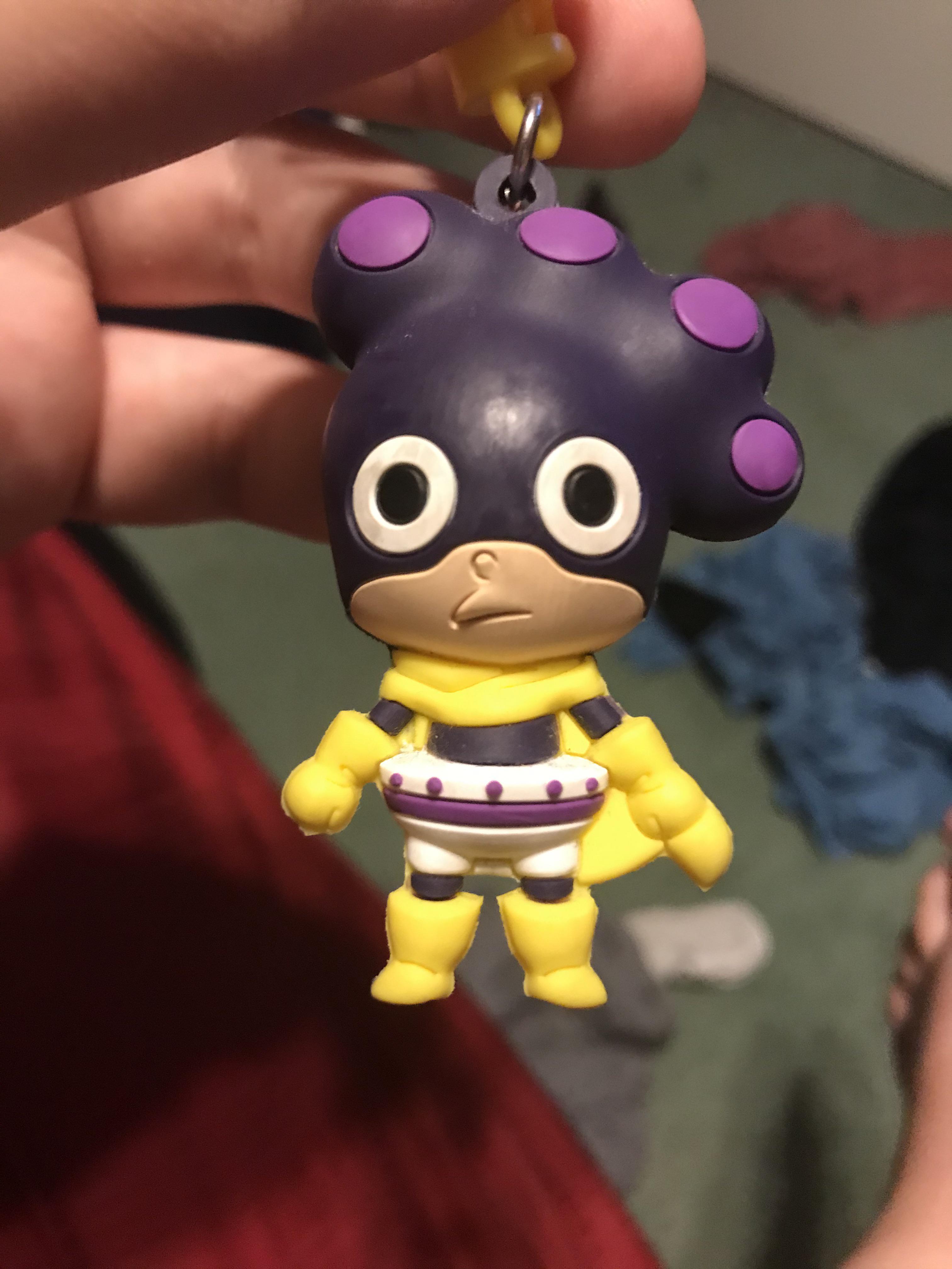 I Bought 2 Of Those Blind Bag Backpack Hangers I Gave One To My Friend She Just So Happened To Get Mineta Which Was An Exclusive Hanger But Because She Doesn T Really