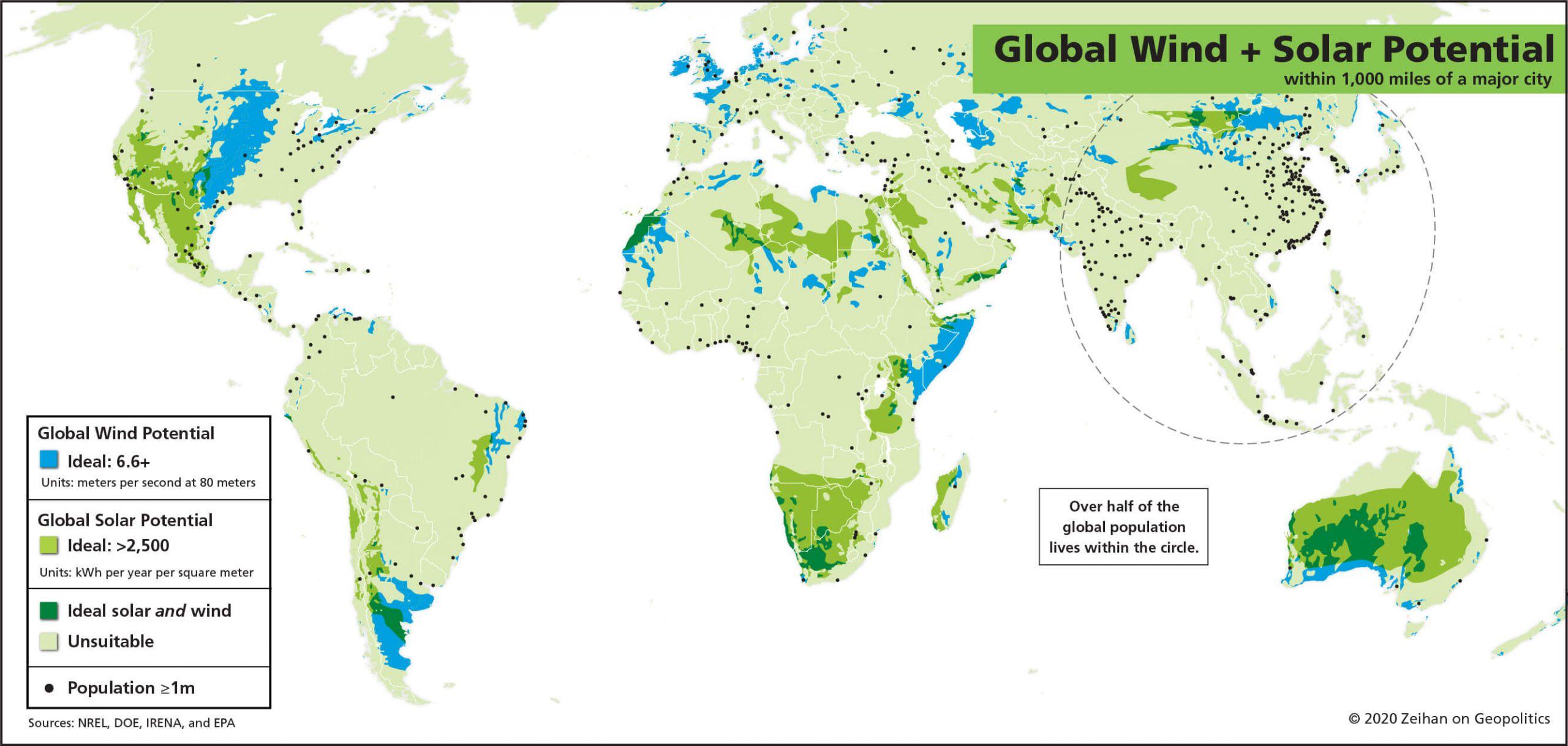 Global Wind And Solar Potential R MapPorn 