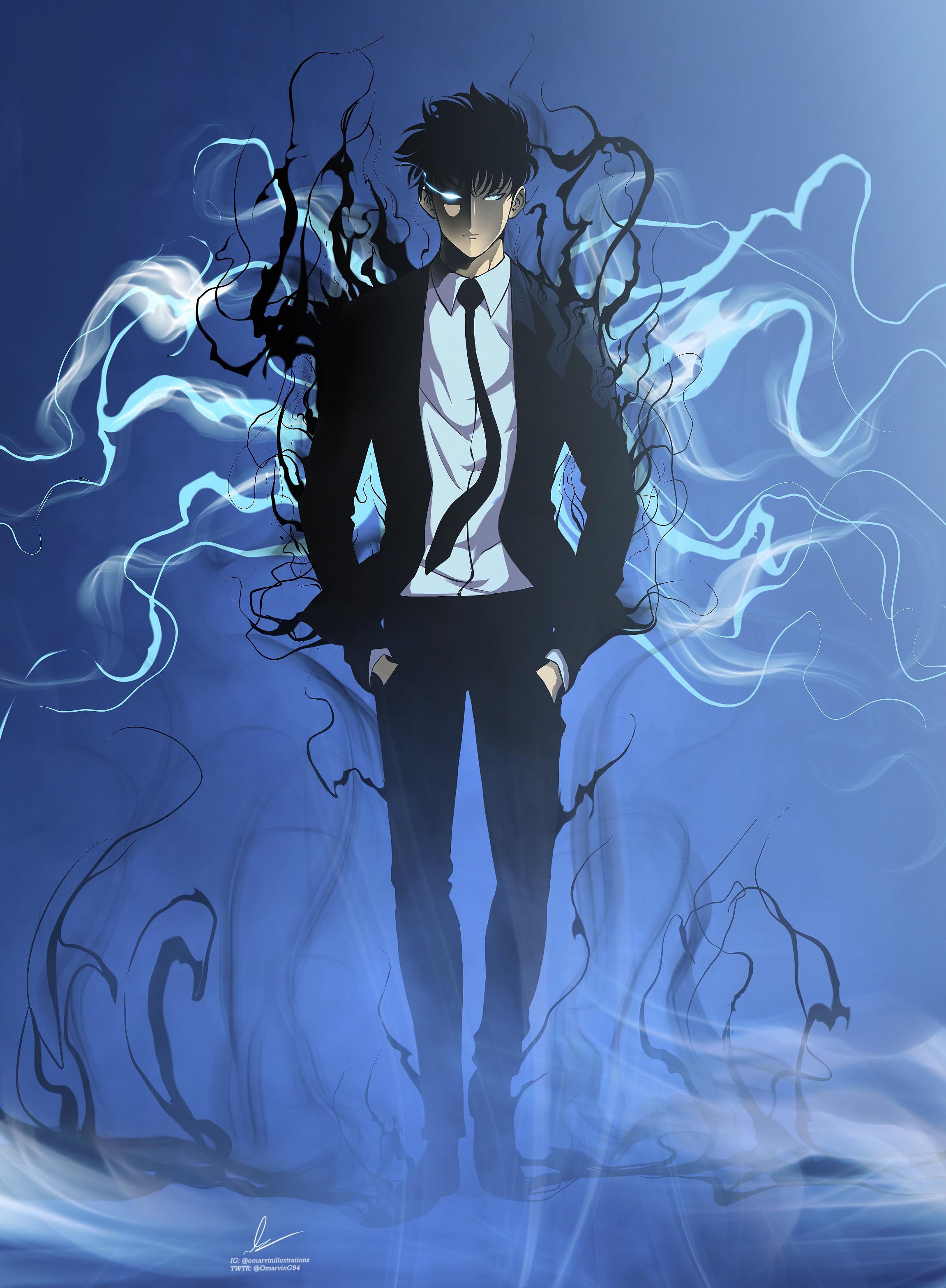 Oc I Drew Jin Woo Total Drawing Time Was About 4 Hours Sololeveling