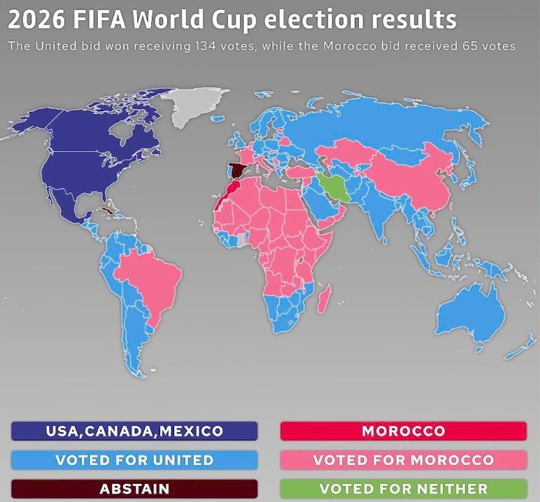 2026 World Cup Election Results 2022 R MapPorn 