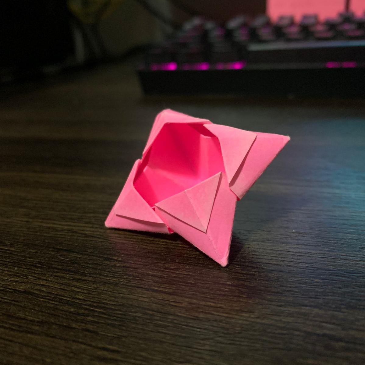 If anakin skywalker had never become evil. Thought This Origami Had A Cute Shape So I Made A Render Out Of It R 3dmodeling