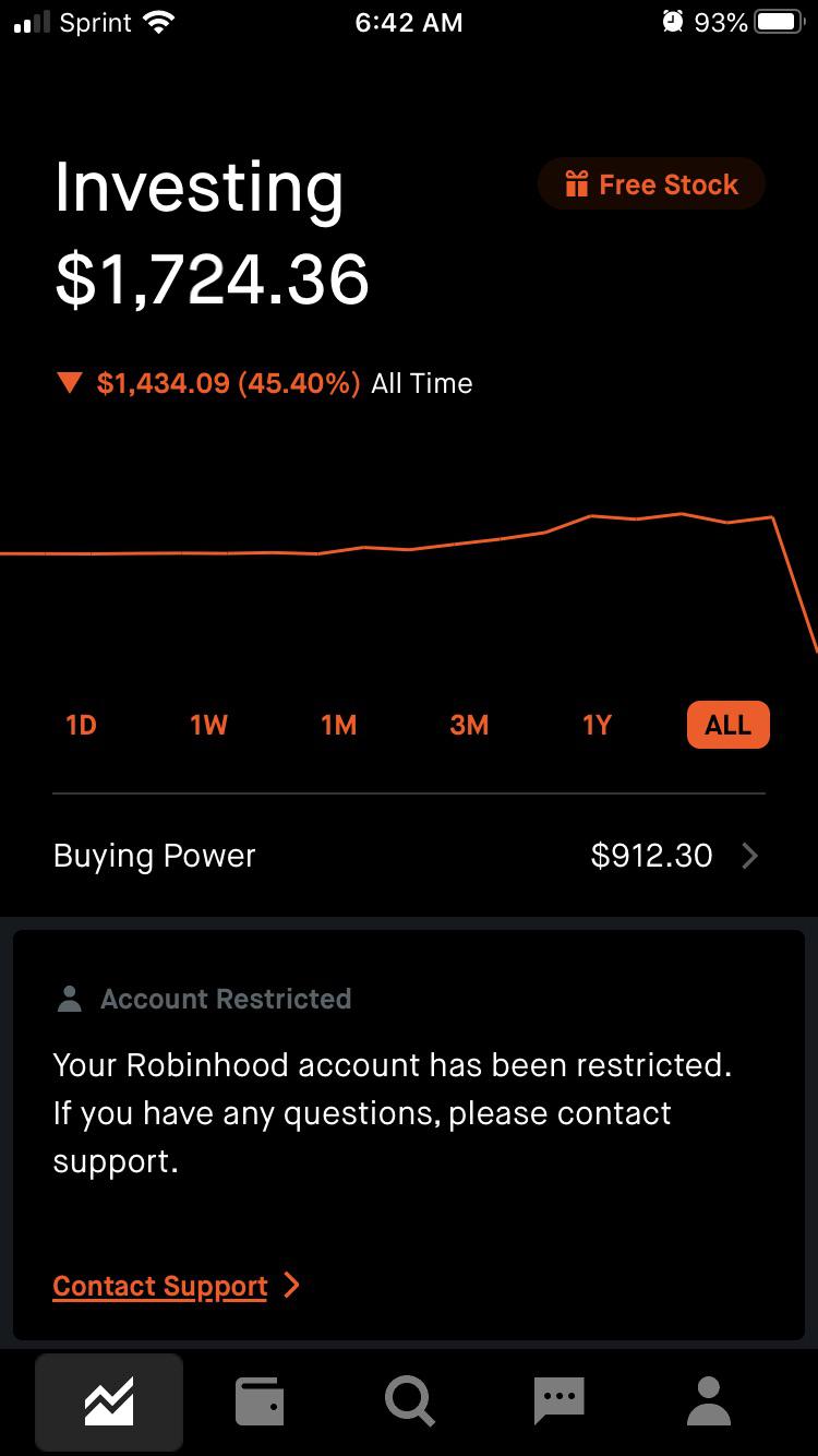 transferringto webull from robinhood is this normal i woke up and half my shares disappeared and i lost 1400 dollars my webull account awarded me 2 free stocks around the same time on webull instant buying power disappeared