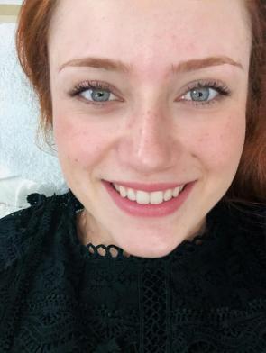 Smile and freckles to start your day