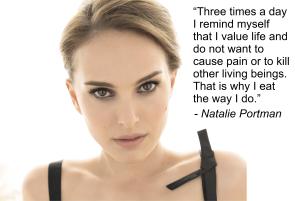 Natalie on her vegan diet