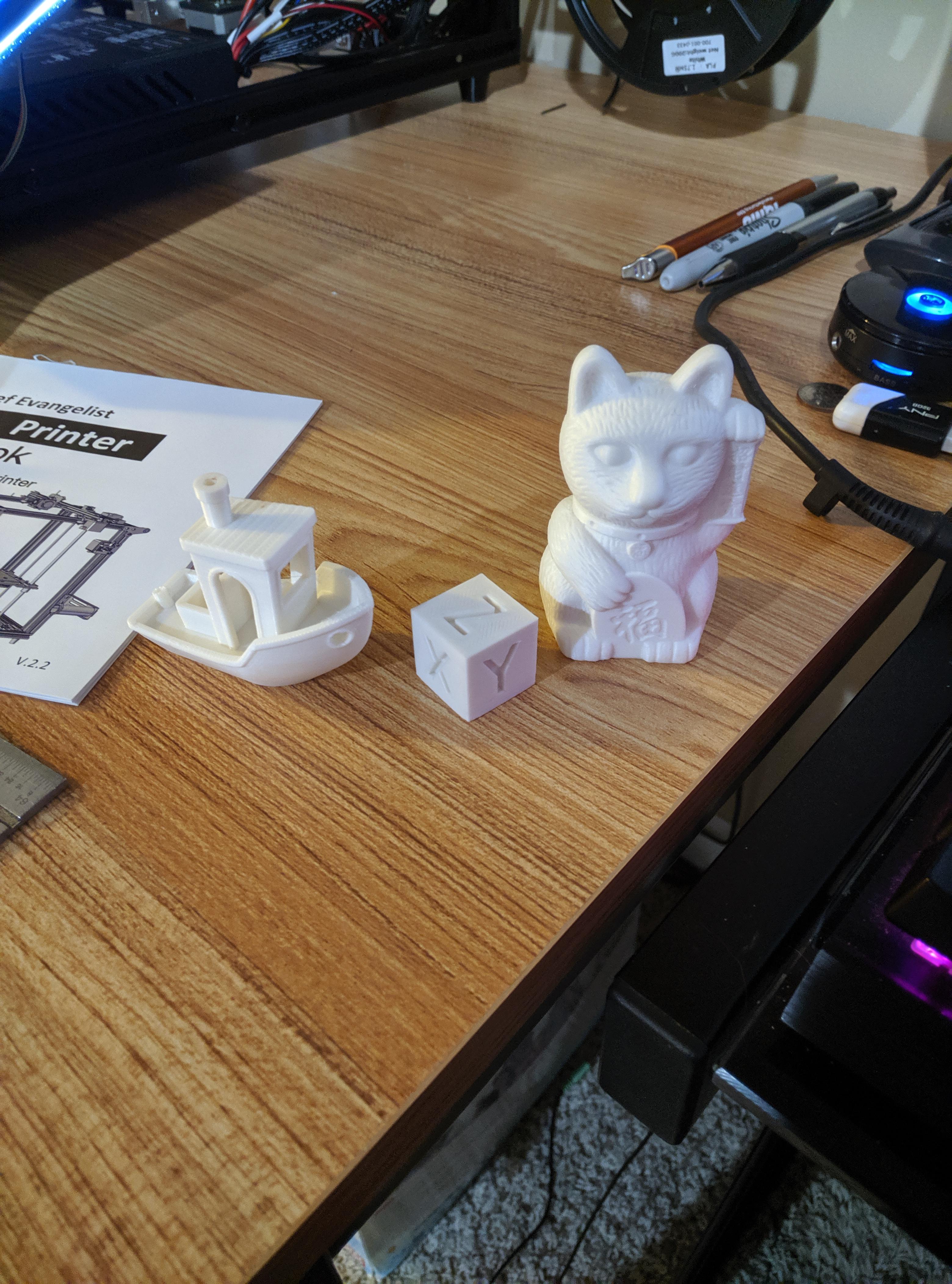 First Test Prints With The Ender 5 Pro Ender5