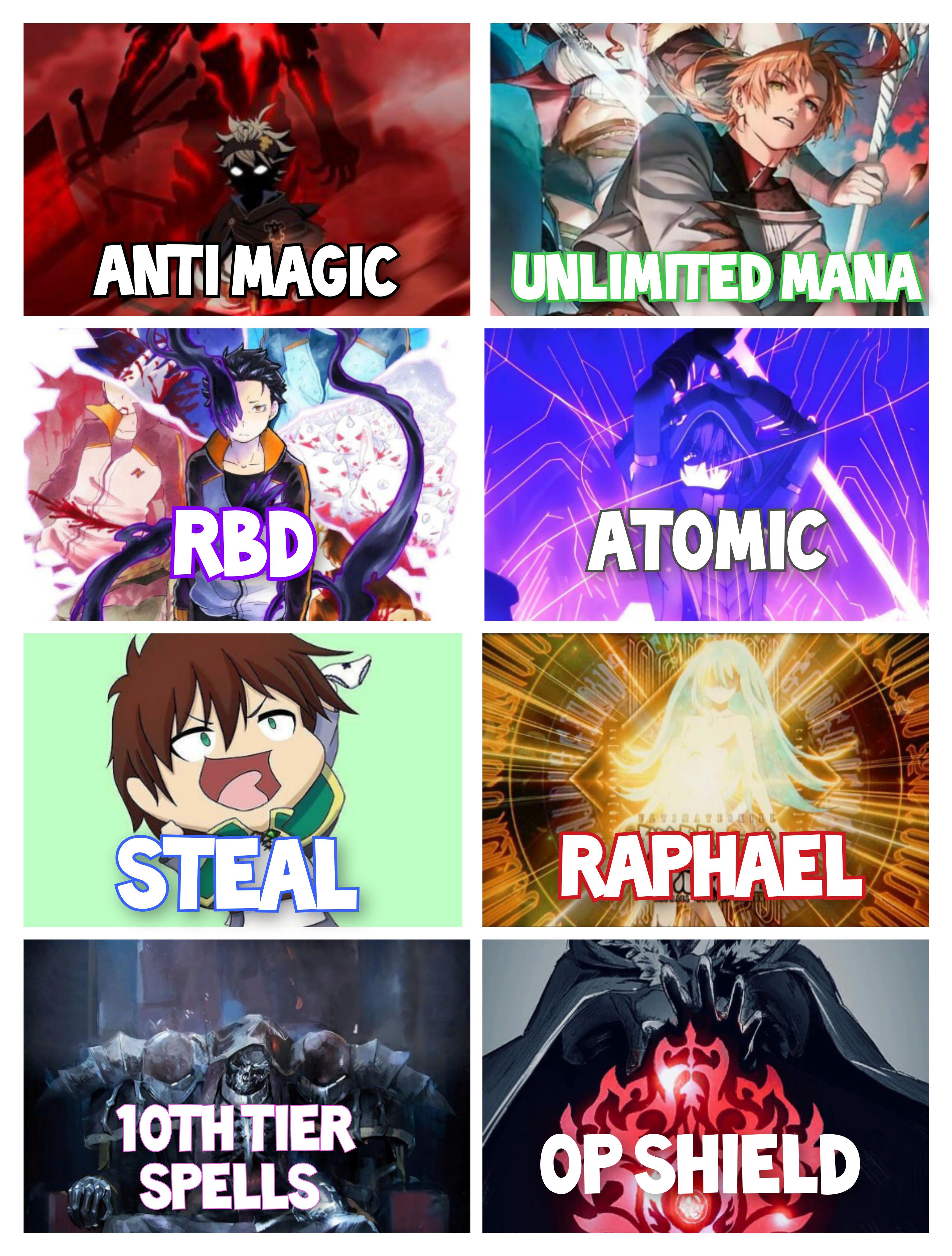 If you're reincarnated, choose an abilitypower you want to have after reincarnation. ( You don't necessarily have to fight any DL or anything ) : rTenseiSlime