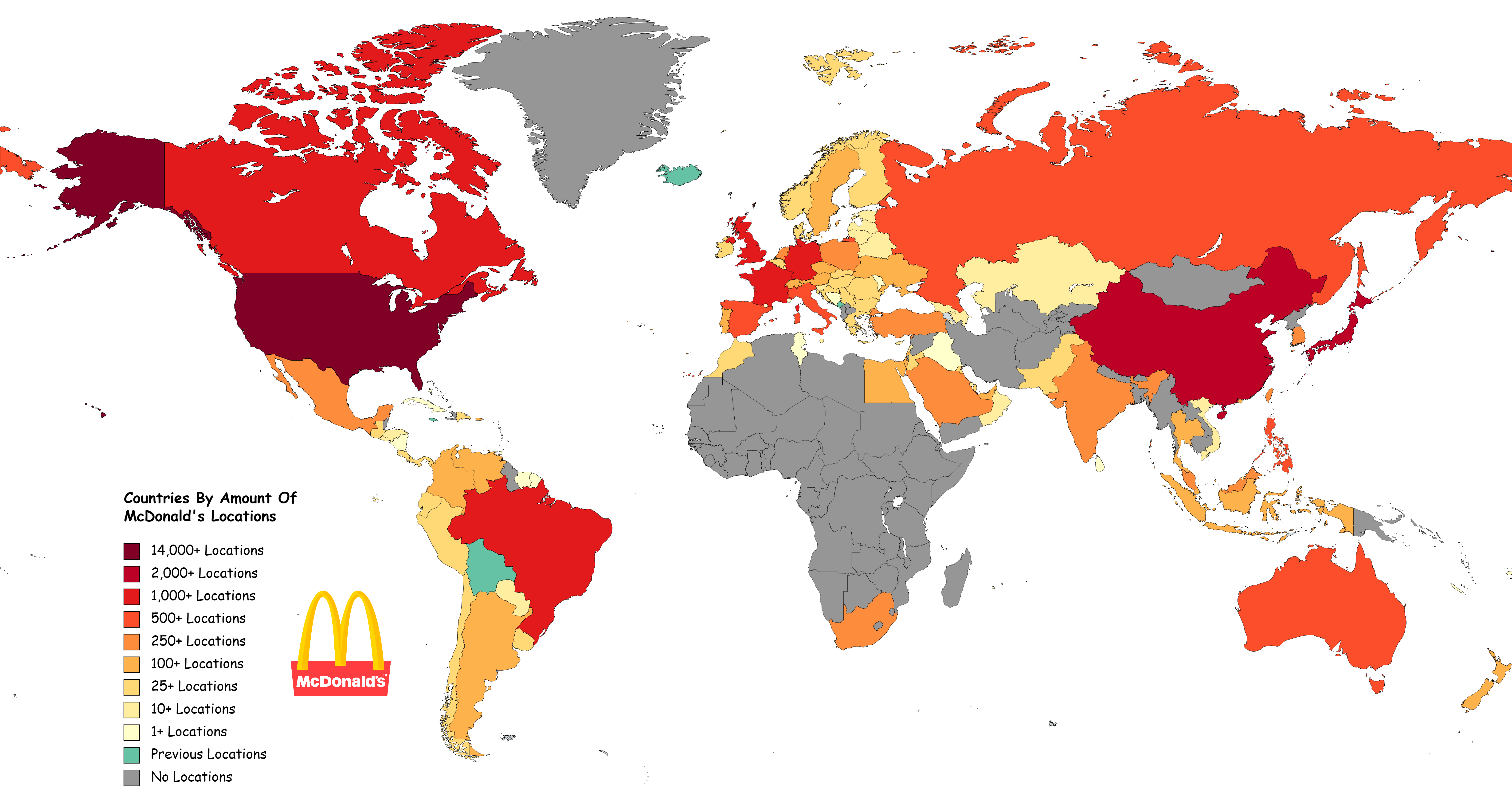 What Countries Have Mcdonalds 