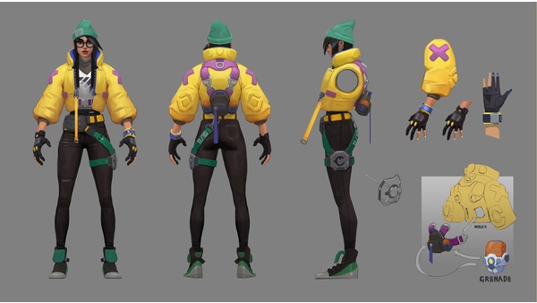 Valorant Minecraft Skin 