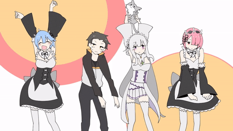 pic Konosuba Gif Dance konosuba s2 op dance