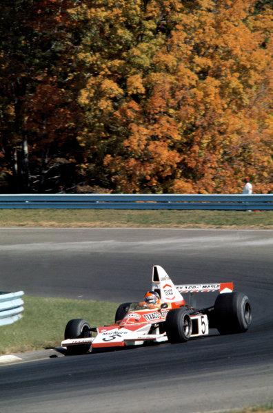 United States Grand Prix 1974 Emerson Fittipaldi On His Way