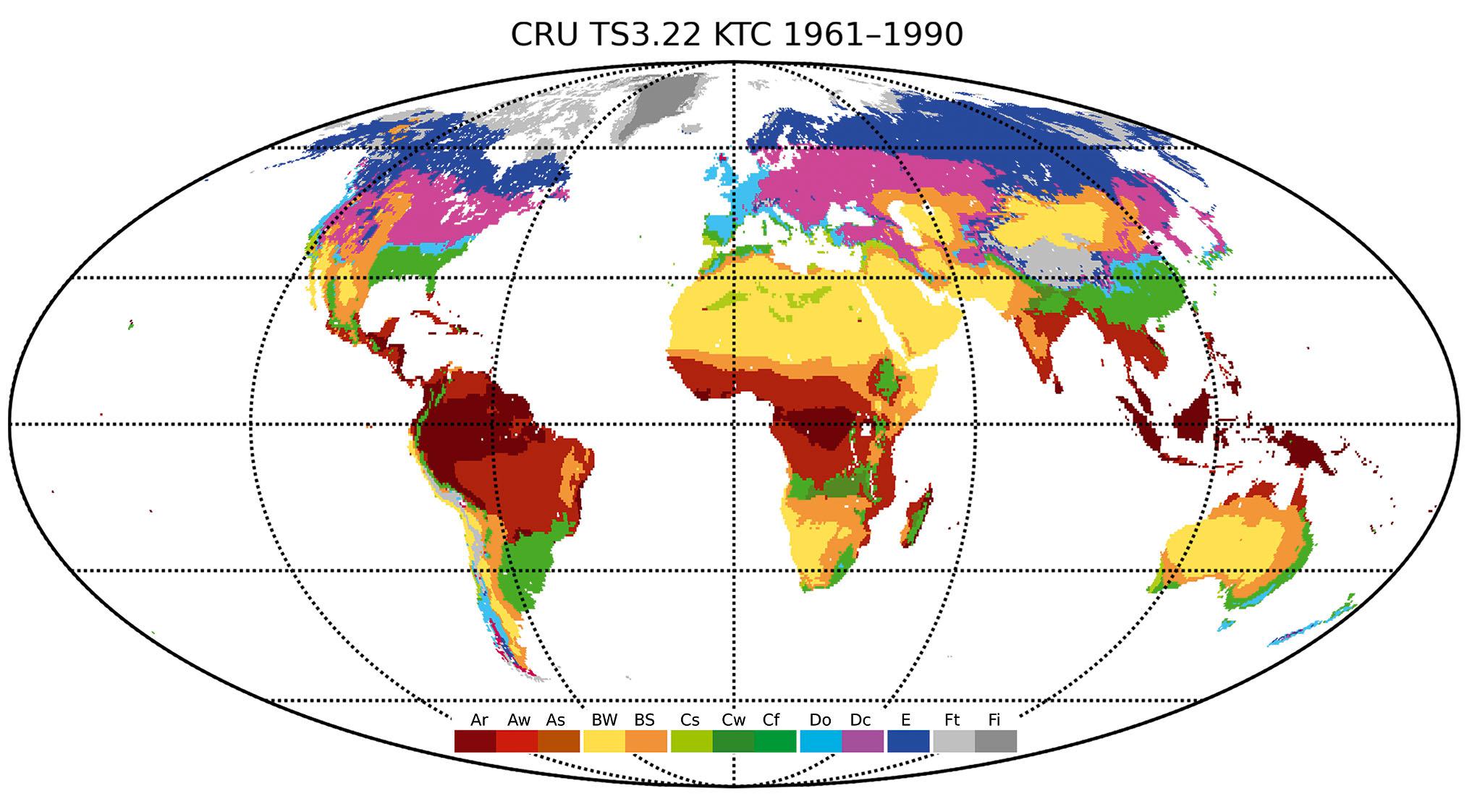 Trewartha Climate Map 1961 1990 R MapPorn 