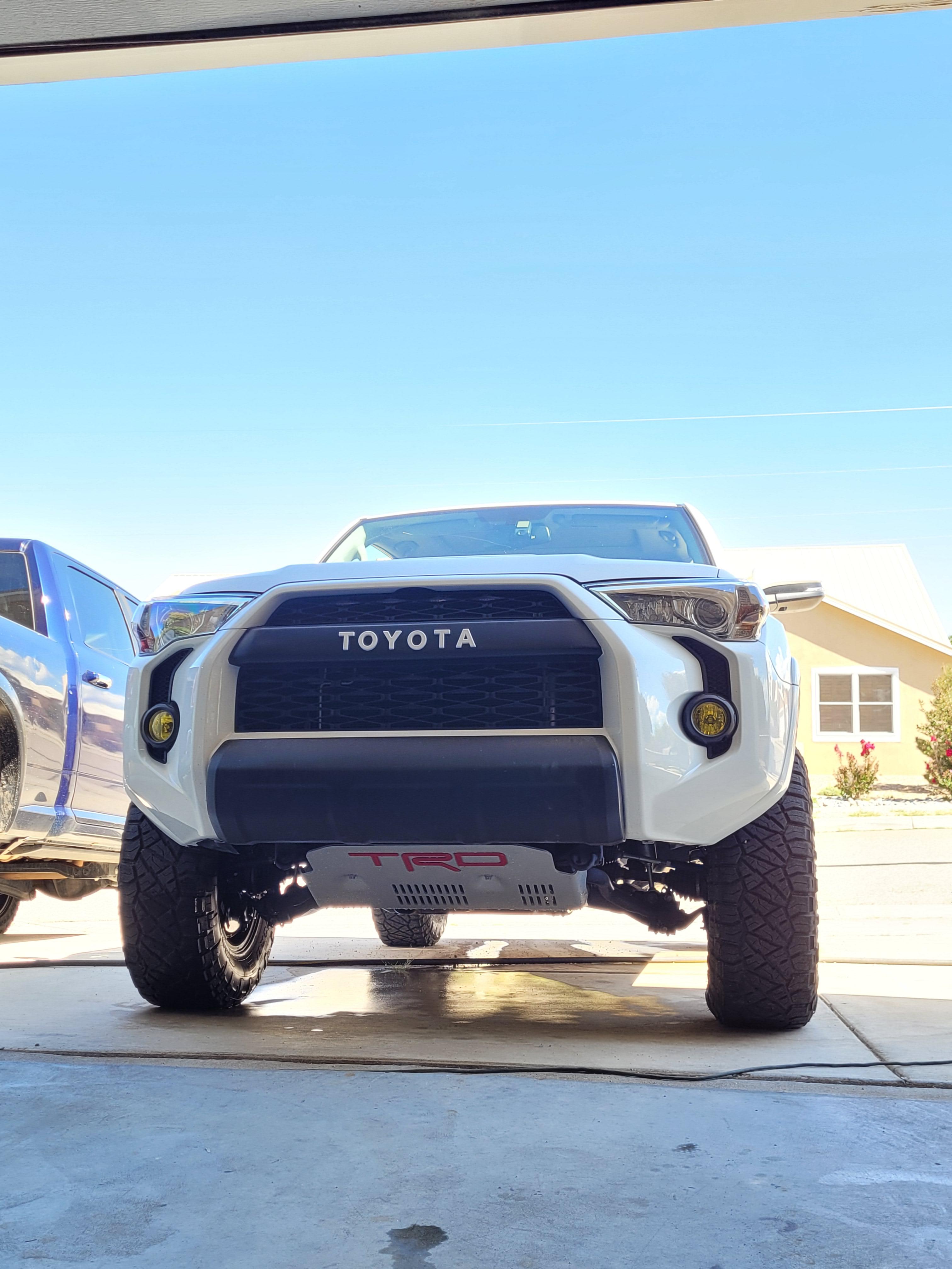 Finally decided to get the trd skid plate.