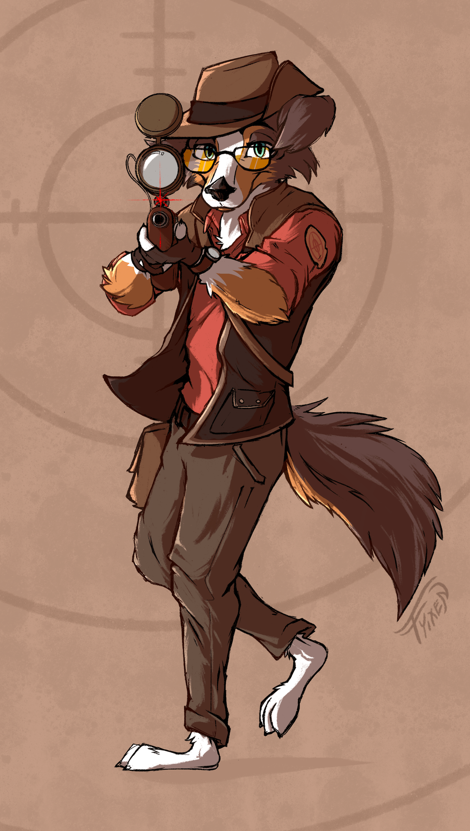 Commission for two cuties [by Fyixen] : r furry