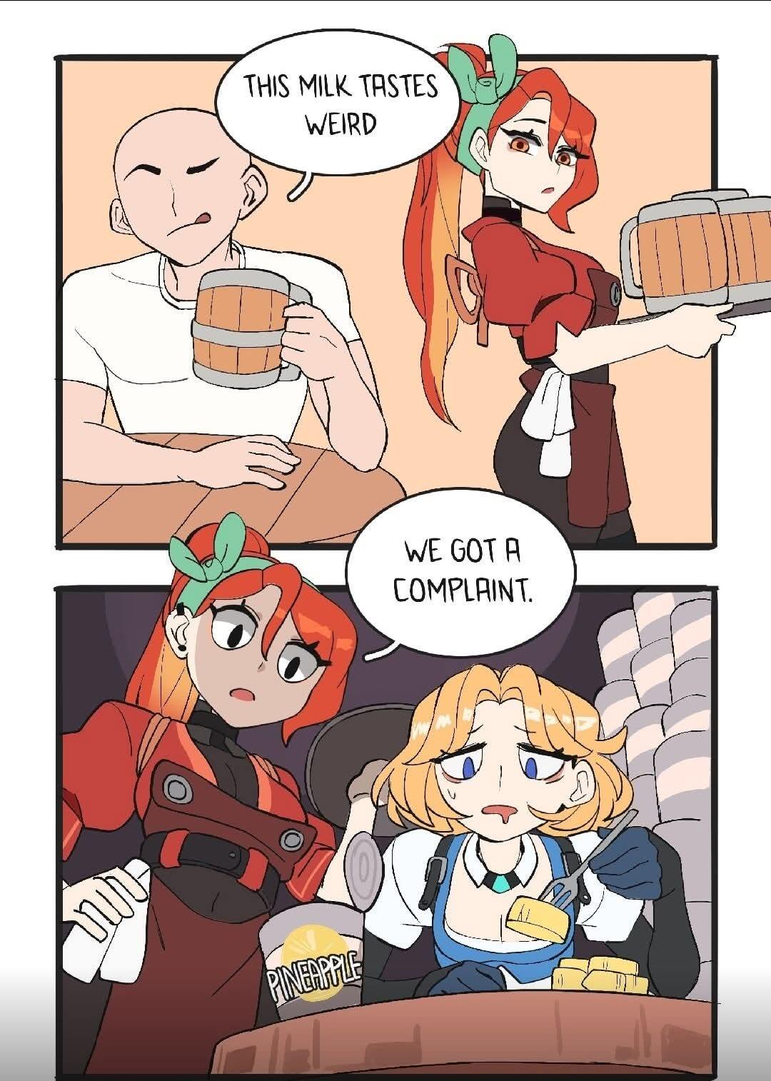 peta who are these and why is it her fault milk tastes weird?? :  rPeterExplainsTheJoke