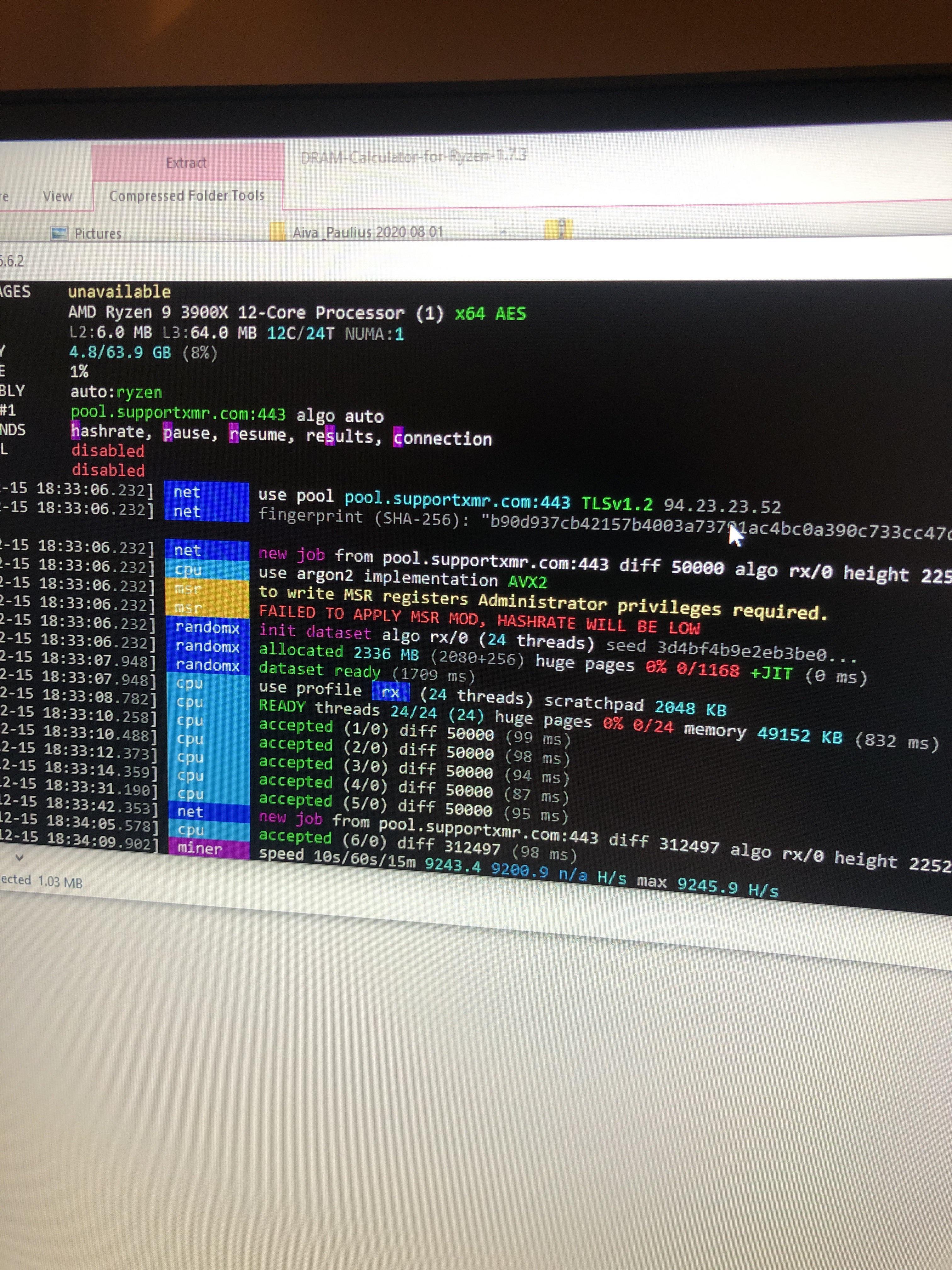 Bitcoin mining is now easier and more profitable as algorithm adjusts after china crackdown · more than 54% of bitcoin's hashrate, which is the . Monero Mining Hashrate With 3900x Help R Moneromining