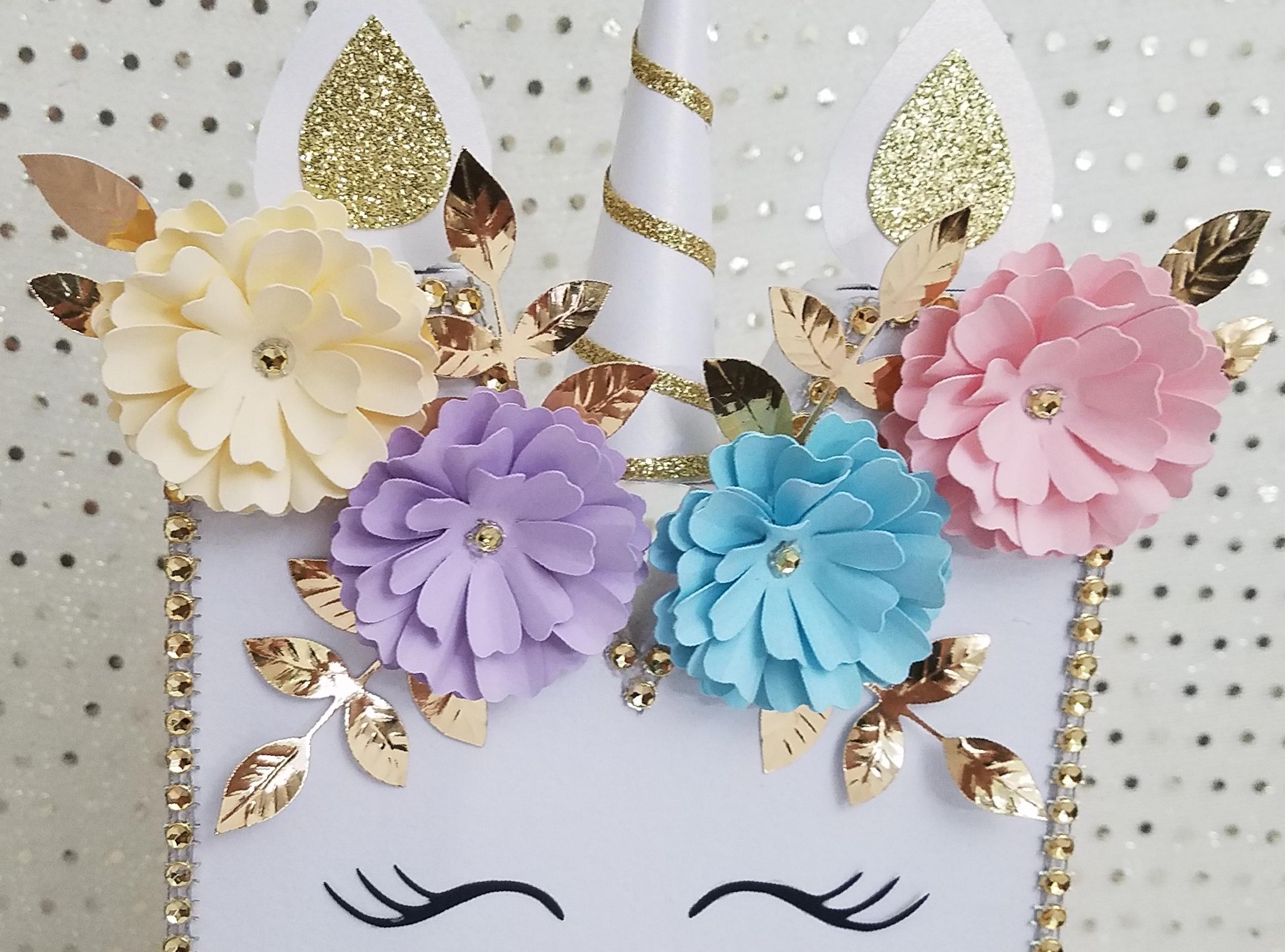 unicorn letter m crafts