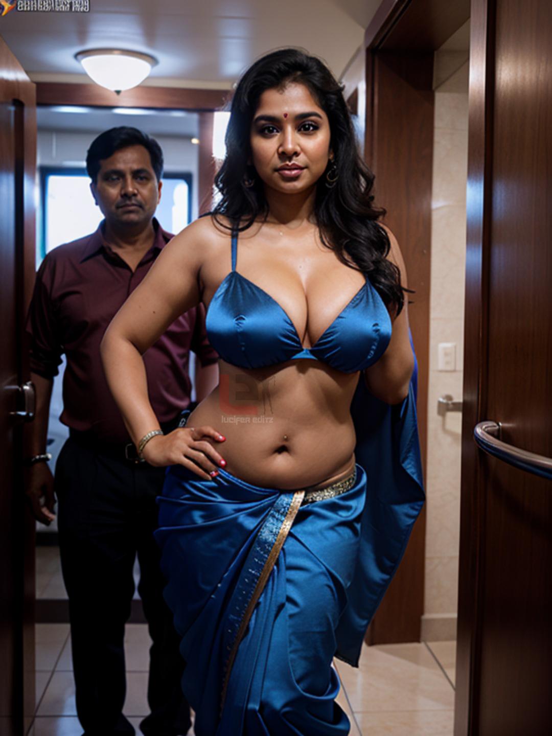 Desi aunty trying to seduce her boss 😜 : rdesidiffusion