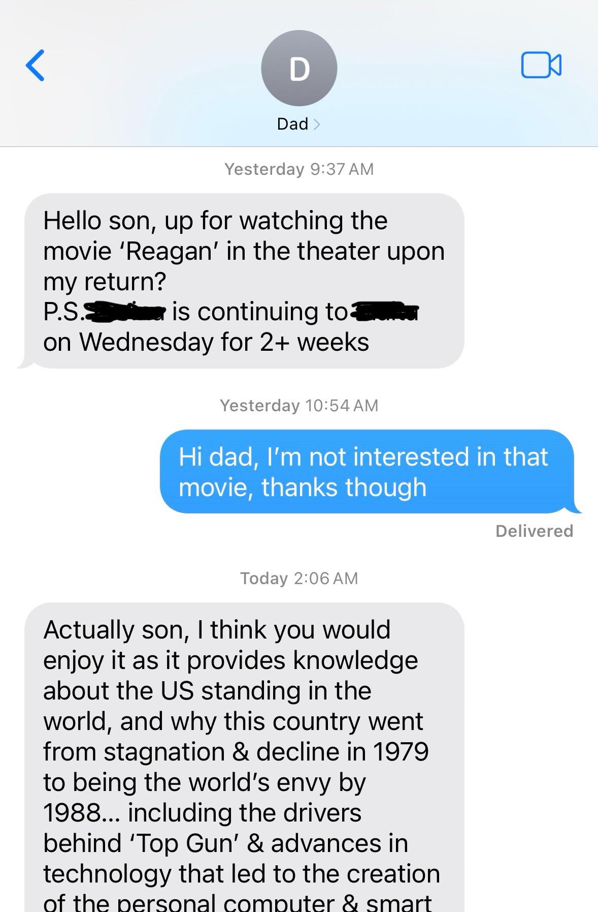 Actually, you DO want to see Reagan : rmoviescirclejerk