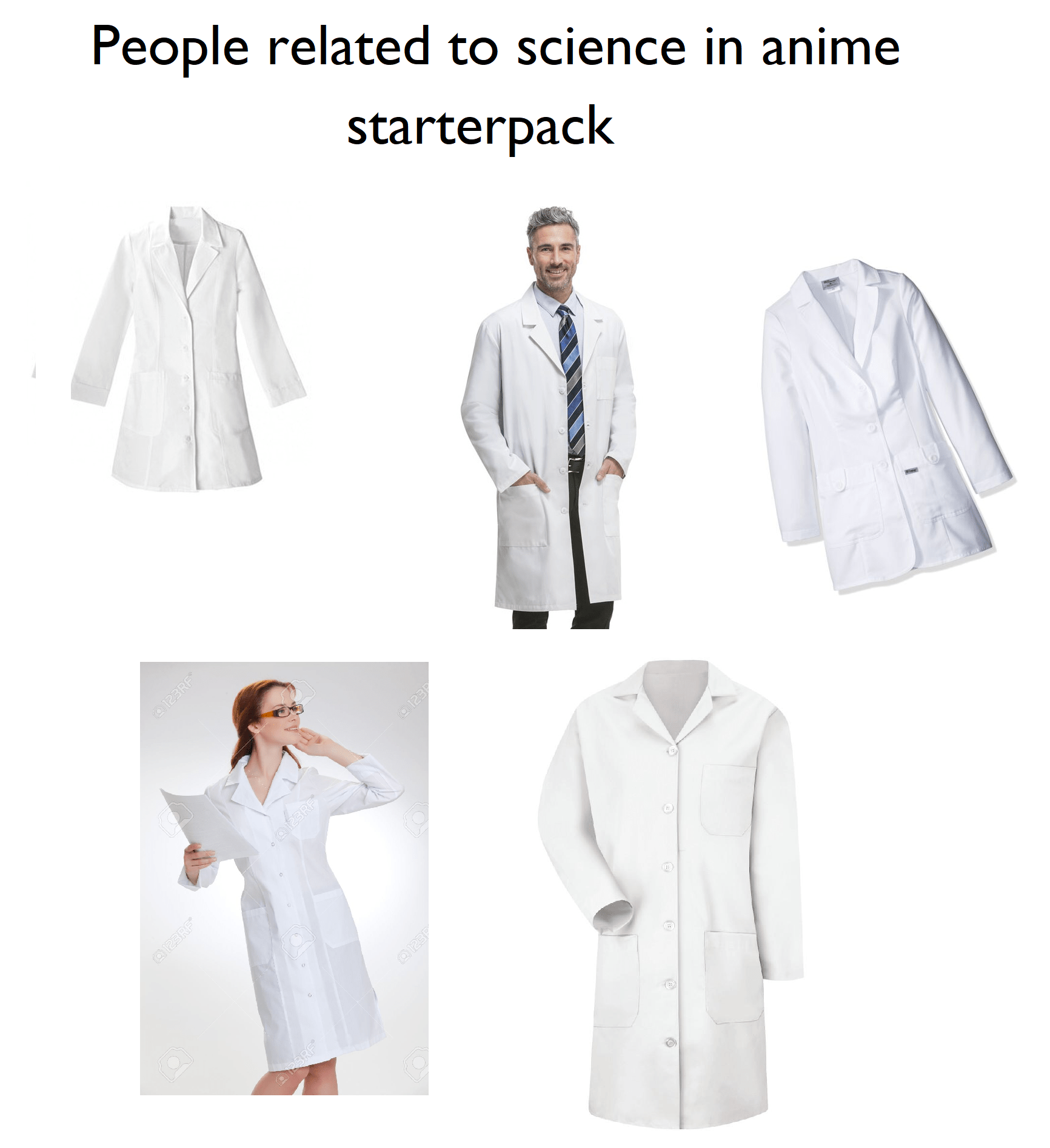 Animeworks is all things anime from japan. You Get A Lab Coat And You Get A Lab Coat Everybody Gets A Lab Coat R Animemes