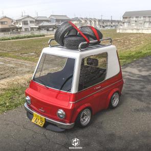 Mini-Minivan by Hugo Silva