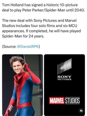 If I have to bet, 2 of them would be the other 2 movies in the day trilogy, and the other 2 will be an older Peter with Miles