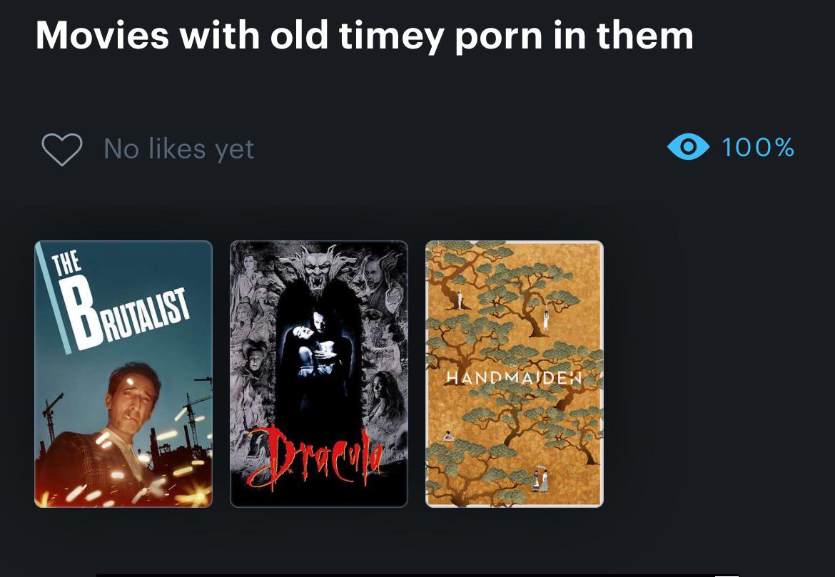 I watched the brutalist earlier and thought of this. Any others you can  think of? : rLetterboxd