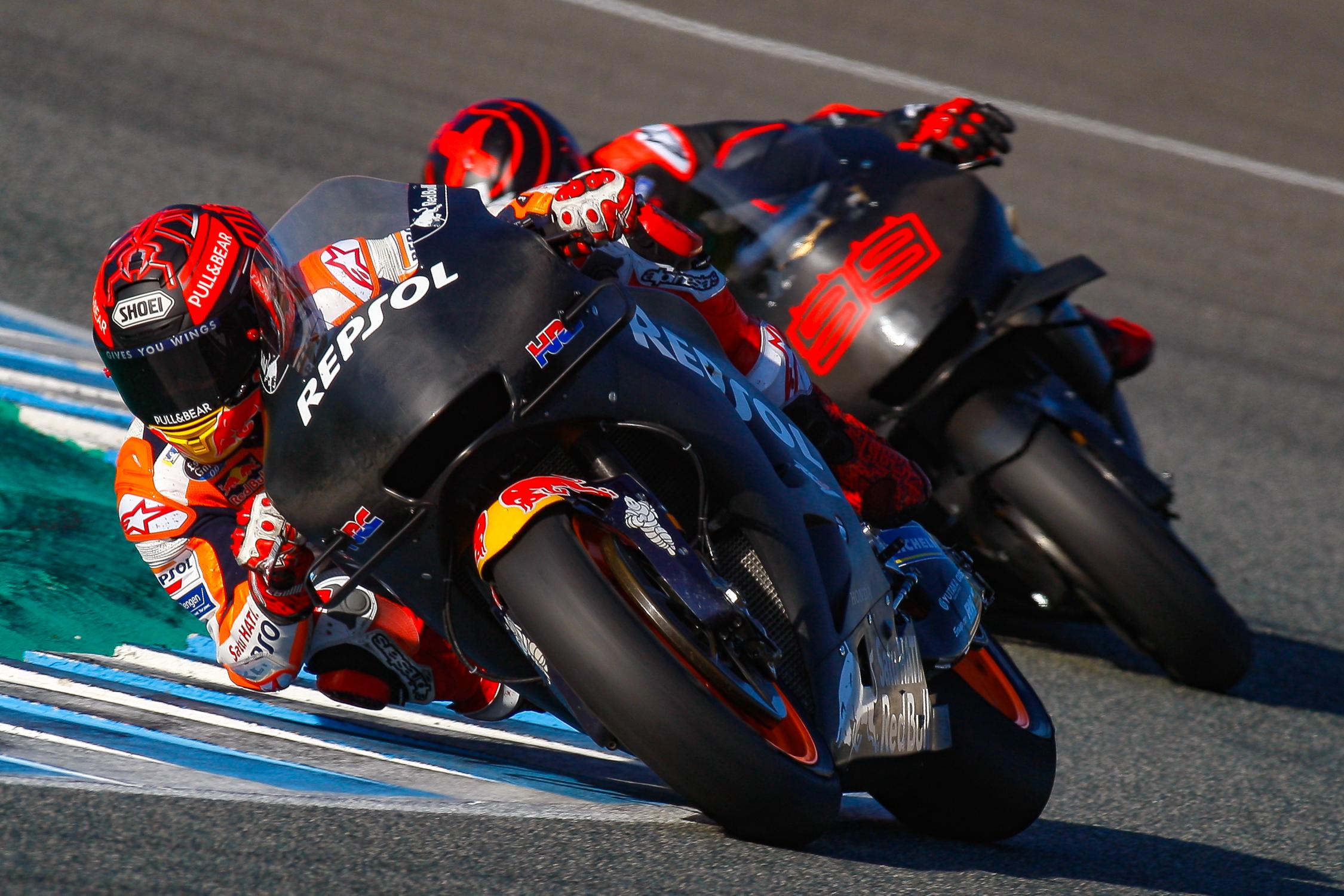 New Honda Rc V Winglets Motogp