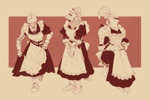 Maid Day x Knights by Seiryuuden
