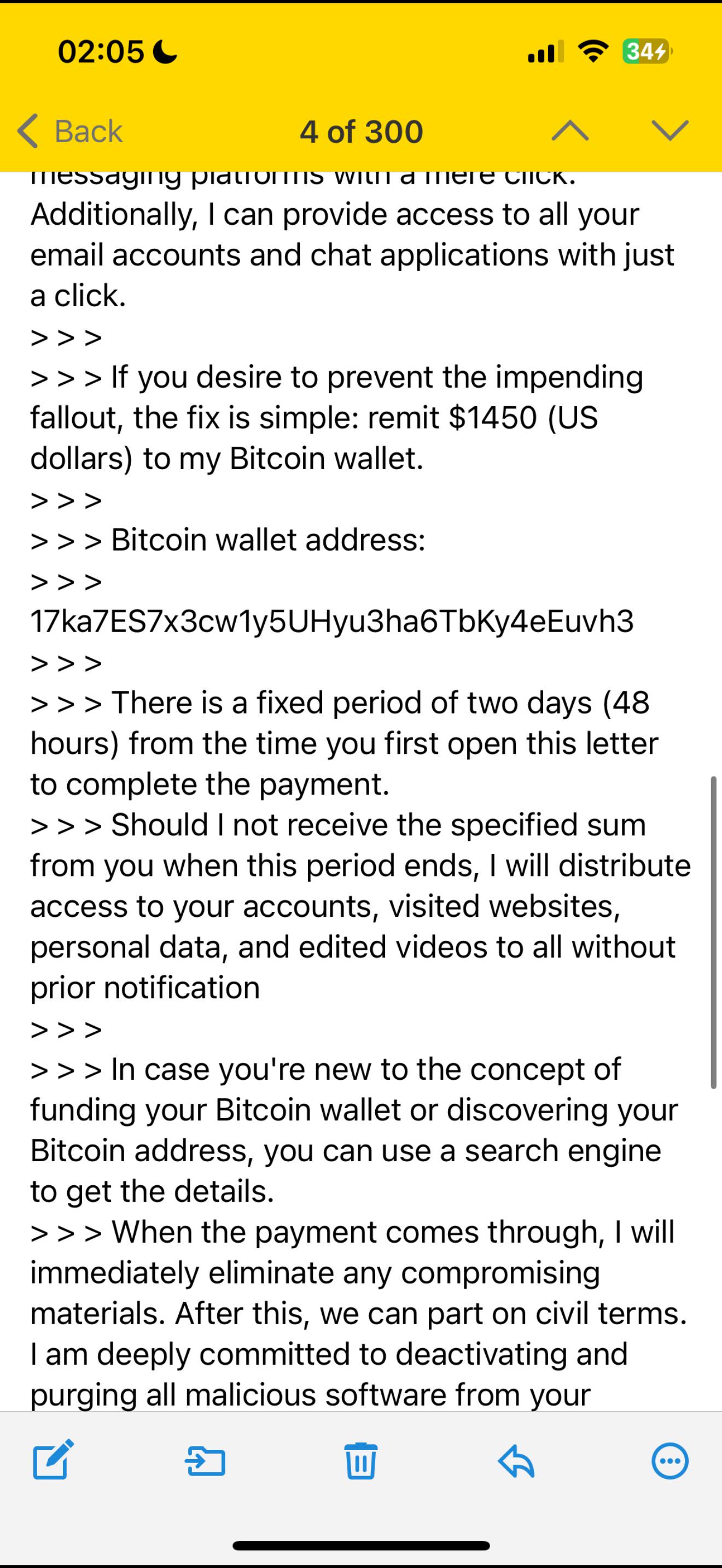 Hacker demands money for my account : rBitcoin