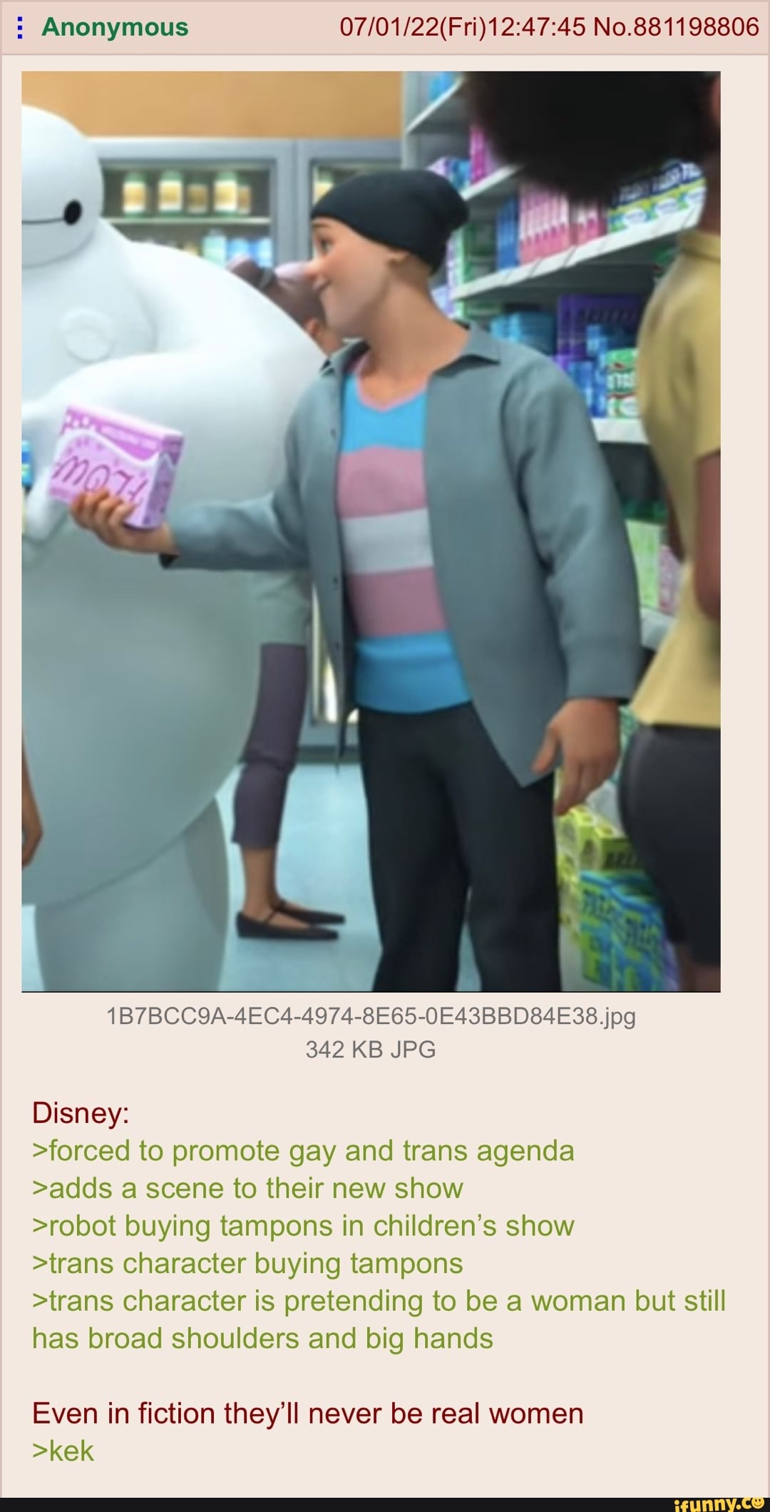 4chan/ifunny consistently forget that trans men exist : r/AccidentalAlly