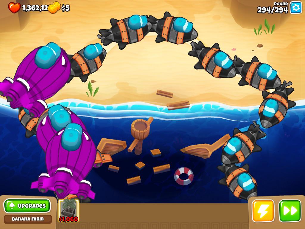 My son got to round 294 : rbtd6