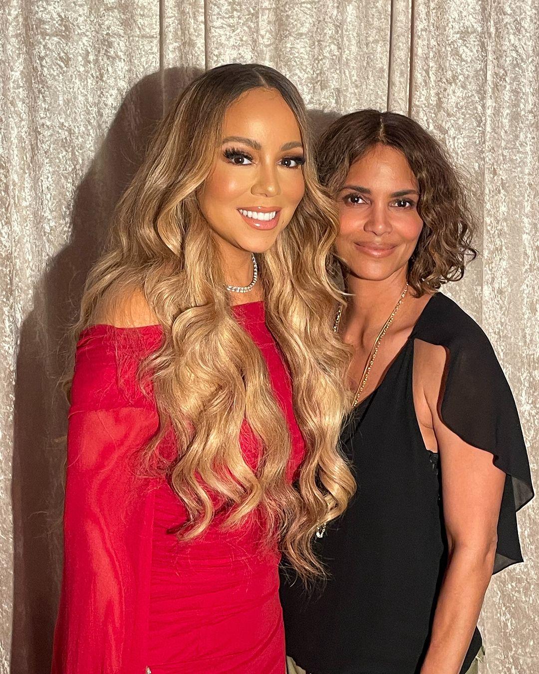 Mariah Carey and Halle Berry : rMariahCarey