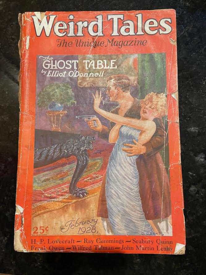 Picked up this gem years ago. The first appearance of The Call of Cthulhu  in print. : r/Lovecraft