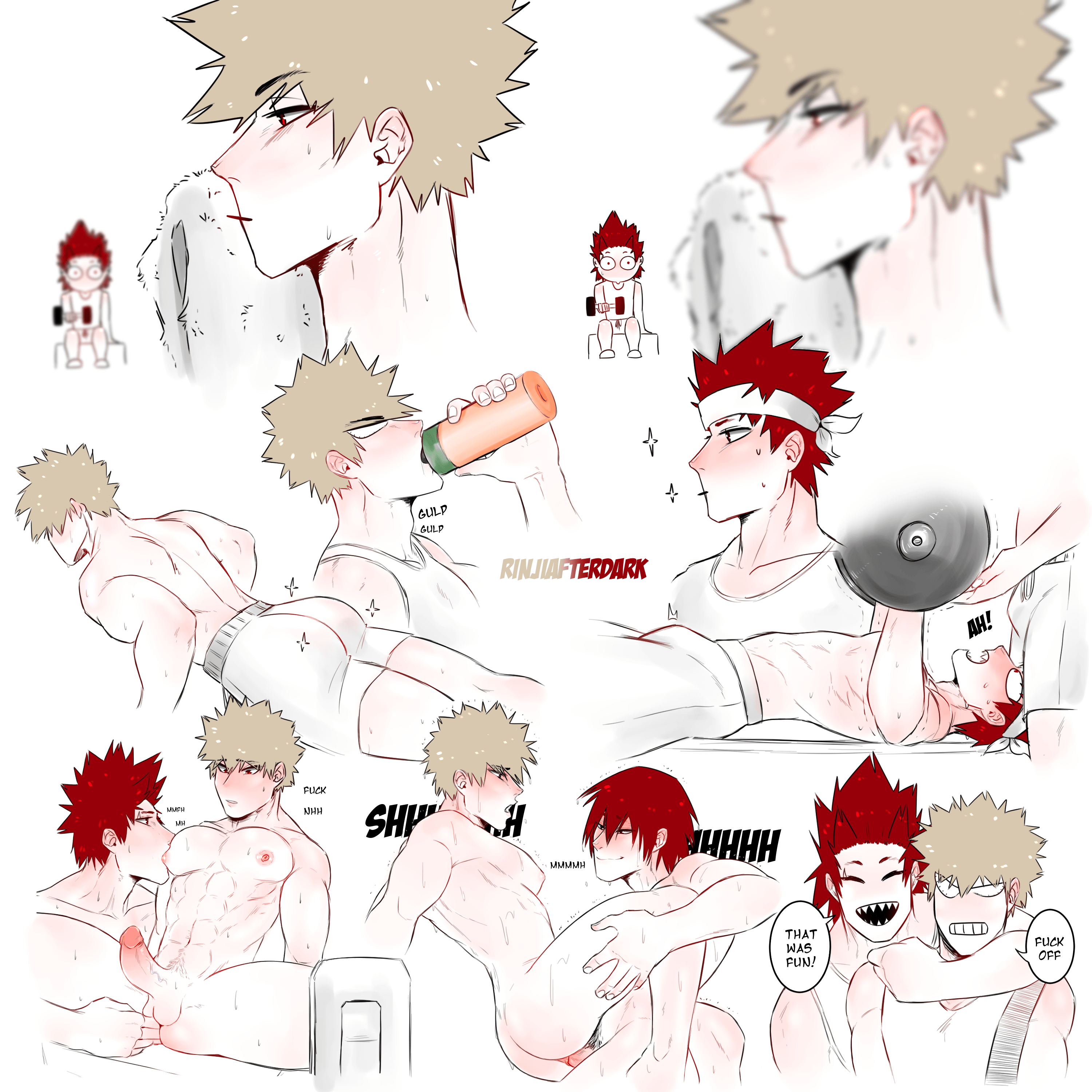 Kiribaku Hentai