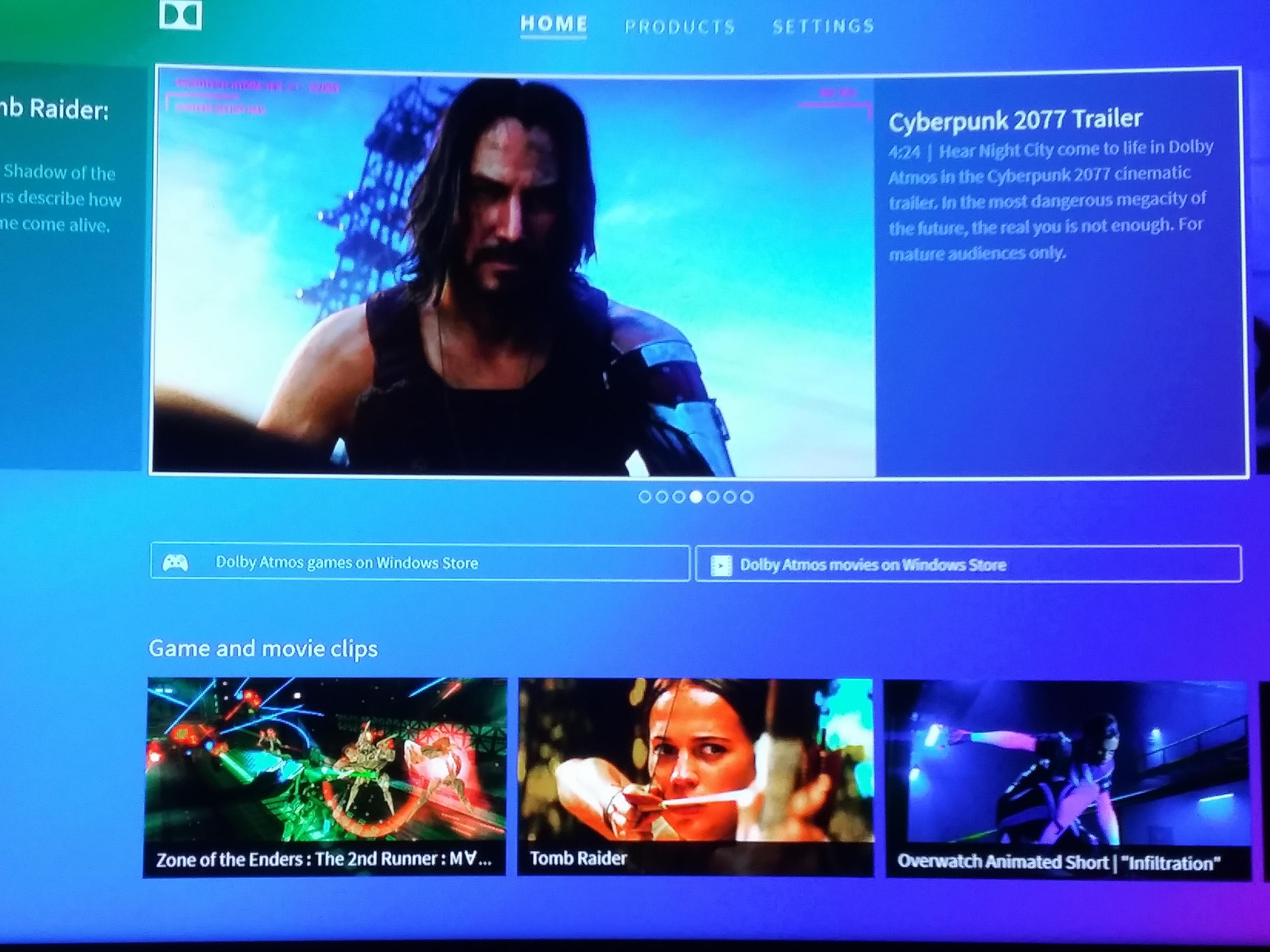 Cyberpunk 2077 Will Get Dol Vision Support In Early 2021 For Home Theater the access is free.