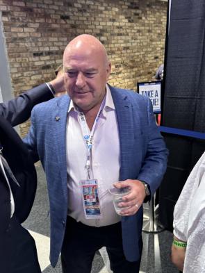 ‘Breaking Bad’ actor Dean Norris at the DNC