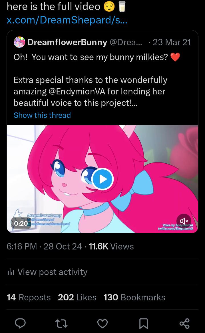 A piano music from an NSFW bait video made by DreamFlowerBunny :  rNameThatSong